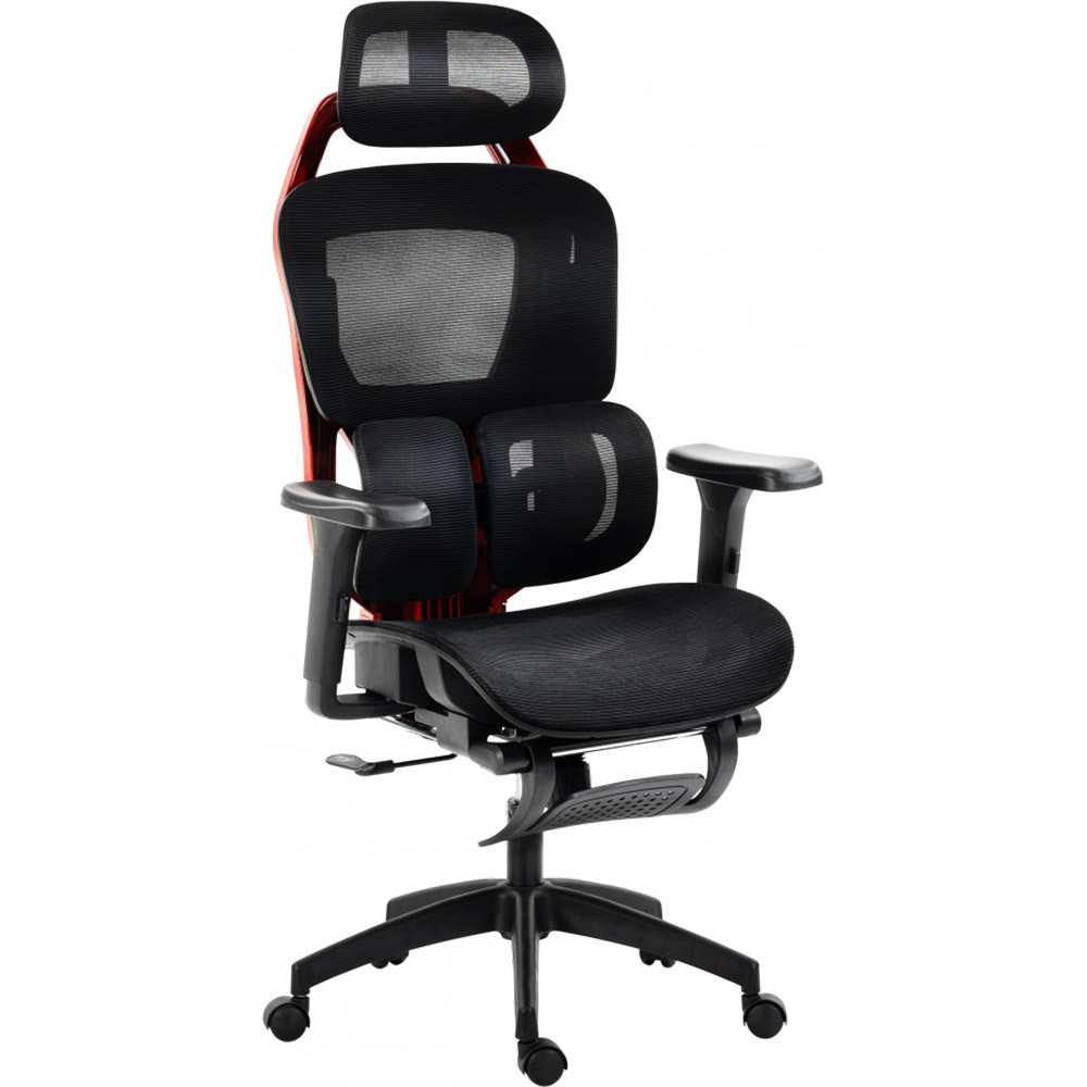 Геймерське крісло GT Racer X-4412 Black/Red фото №2