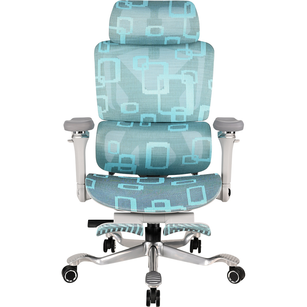 Геймерське крісло GT Racer X-900 Gray/Violet/Blue