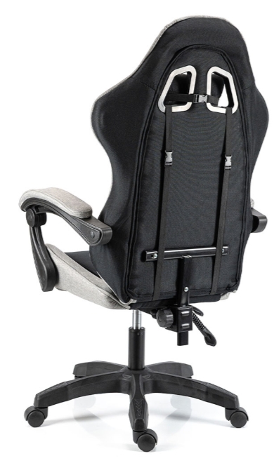 Геймерське крісло Hölmer GCH-02 Fabric Size L Black/Grey Nylon (GCH-02) фото №4