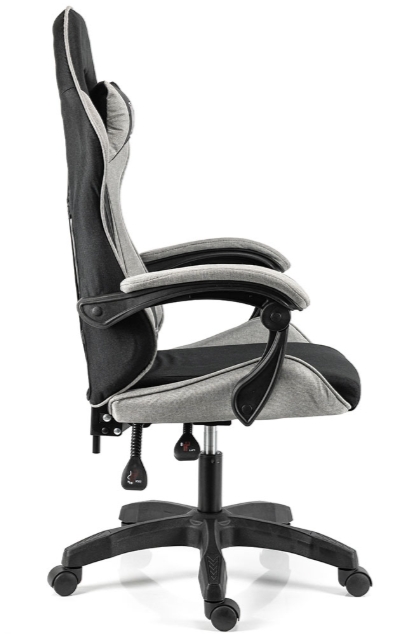 Геймерське крісло Hölmer GCH-02 Fabric Size L Black/Grey Nylon (GCH-02) фото №2