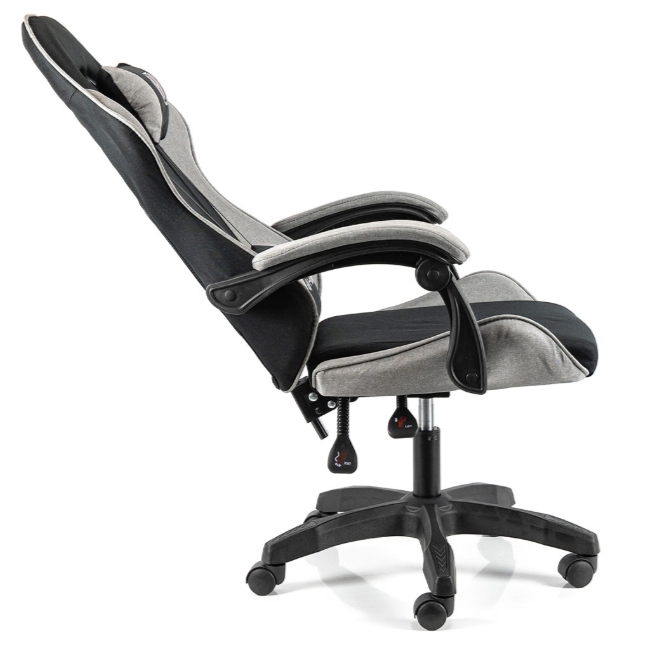 Геймерське крісло Hölmer GCH-02 Fabric Size L Black/Grey Nylon (GCH-02) фото №3