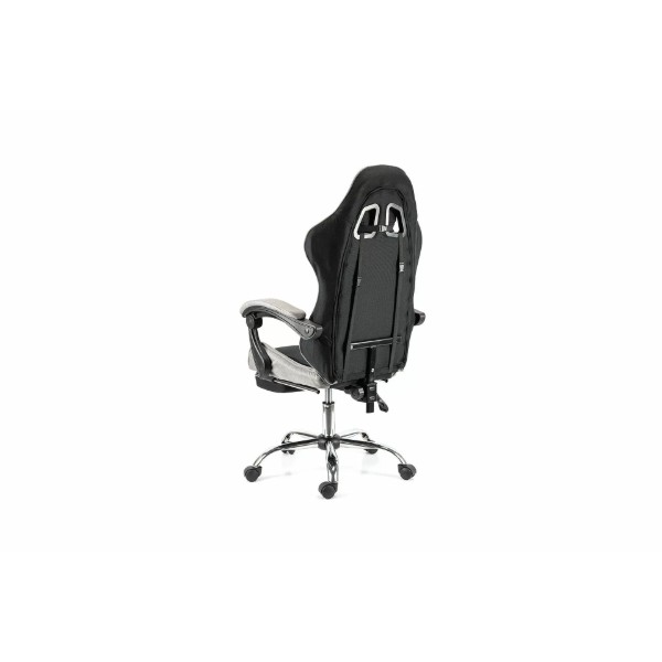 Геймерское кресло Hölmer GCH-06 Fabric Size L Black/Grey Metall Footrest (GCH-06) фото №3