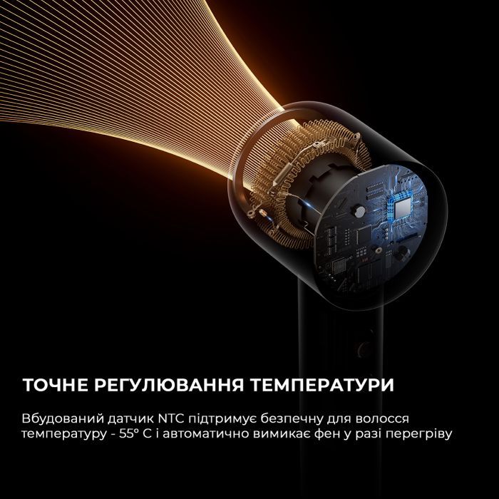 Фен Dreamе Glory Mix Black (AHD18-BK) фото №7
