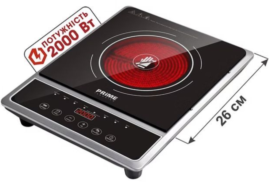 Плитка электрическая Prime Technics PHC 2019 GB фото №3