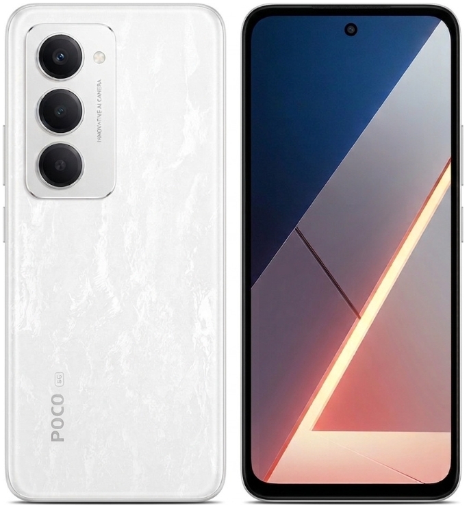 Смартфон Poco M8S 5G 8/256 White Int фото №2