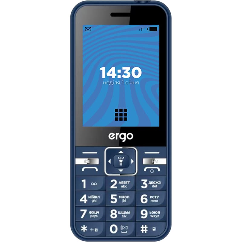 Мобільний телефон Ergo E281 Dual Sim Blue
