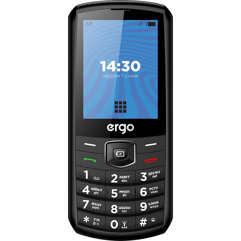 Мобільний телефон Ergo E285 Dual Sim Black
