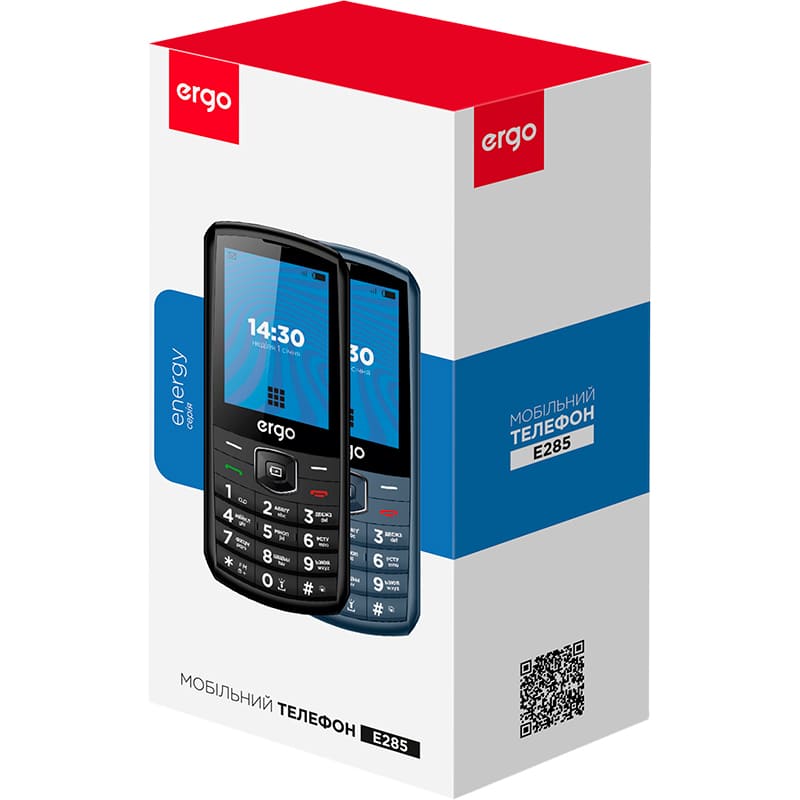 Мобільний телефон Ergo E285 Dual Sim Black фото №6