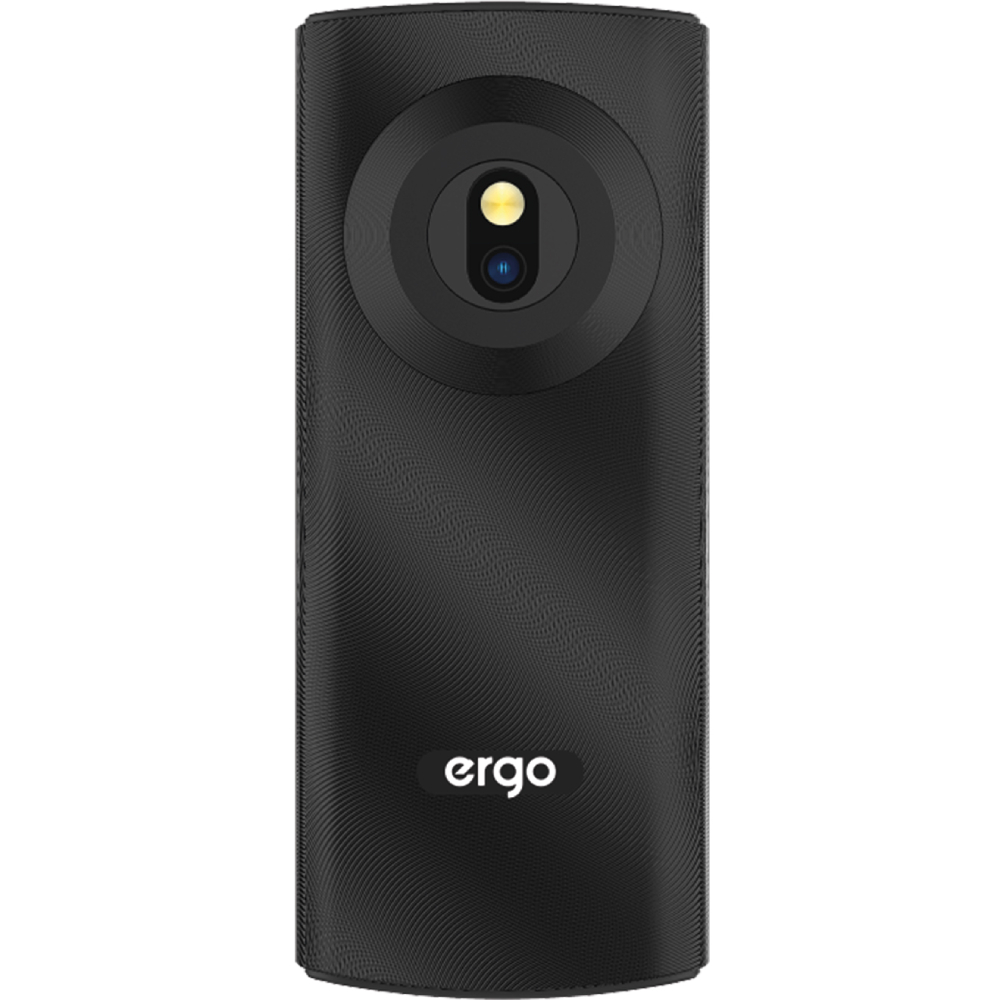 Мобильный телефон Ergo B185 Dual Sim Black фото №3