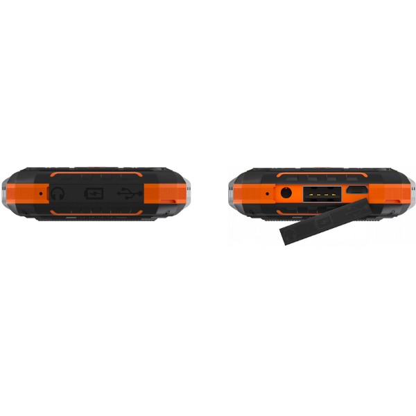 Мобільний телефон Ergo E283 Dual Sim Black Orange фото №5