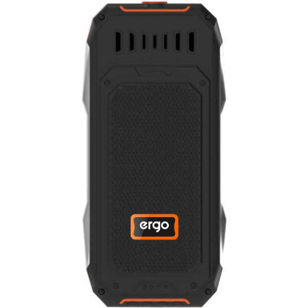 Мобільний телефон Ergo E283 Dual Sim Black Orange фото №2