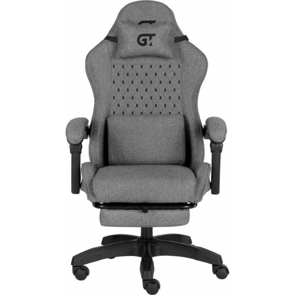 Геймерское кресло GT Racer X-2339 Black/Gray (X-2339 Fabric Black/Gray)
