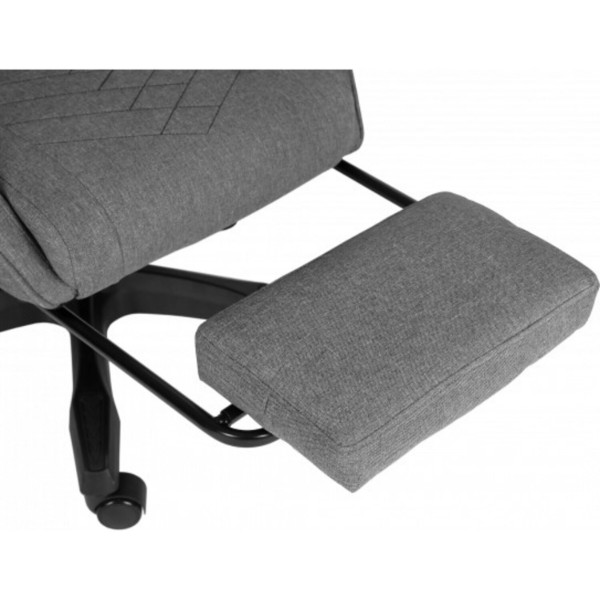 Геймерское кресло GT Racer X-2339 Black/Gray (X-2339 Fabric Black/Gray) фото №8