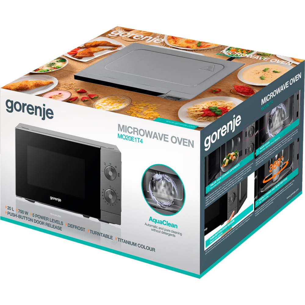 Мікрохвильова піч Gorenje MO20E1T4 фото №8
