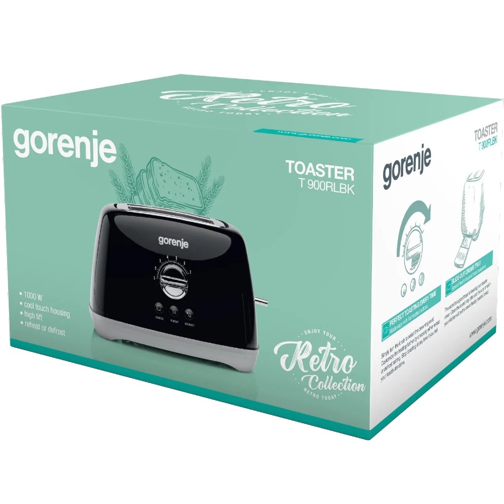 Тостер Gorenje T900RLBK фото №3