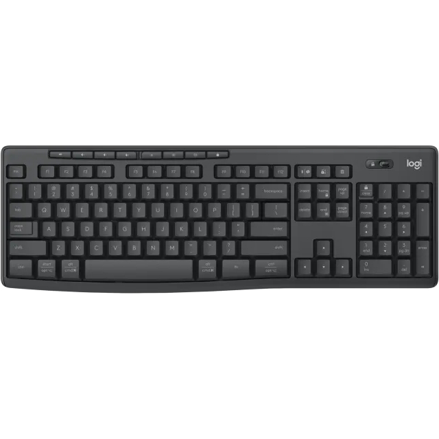 Клавіатура   мишка Logitech MK370 for Business Wireless UA Black (920-012077) фото №4