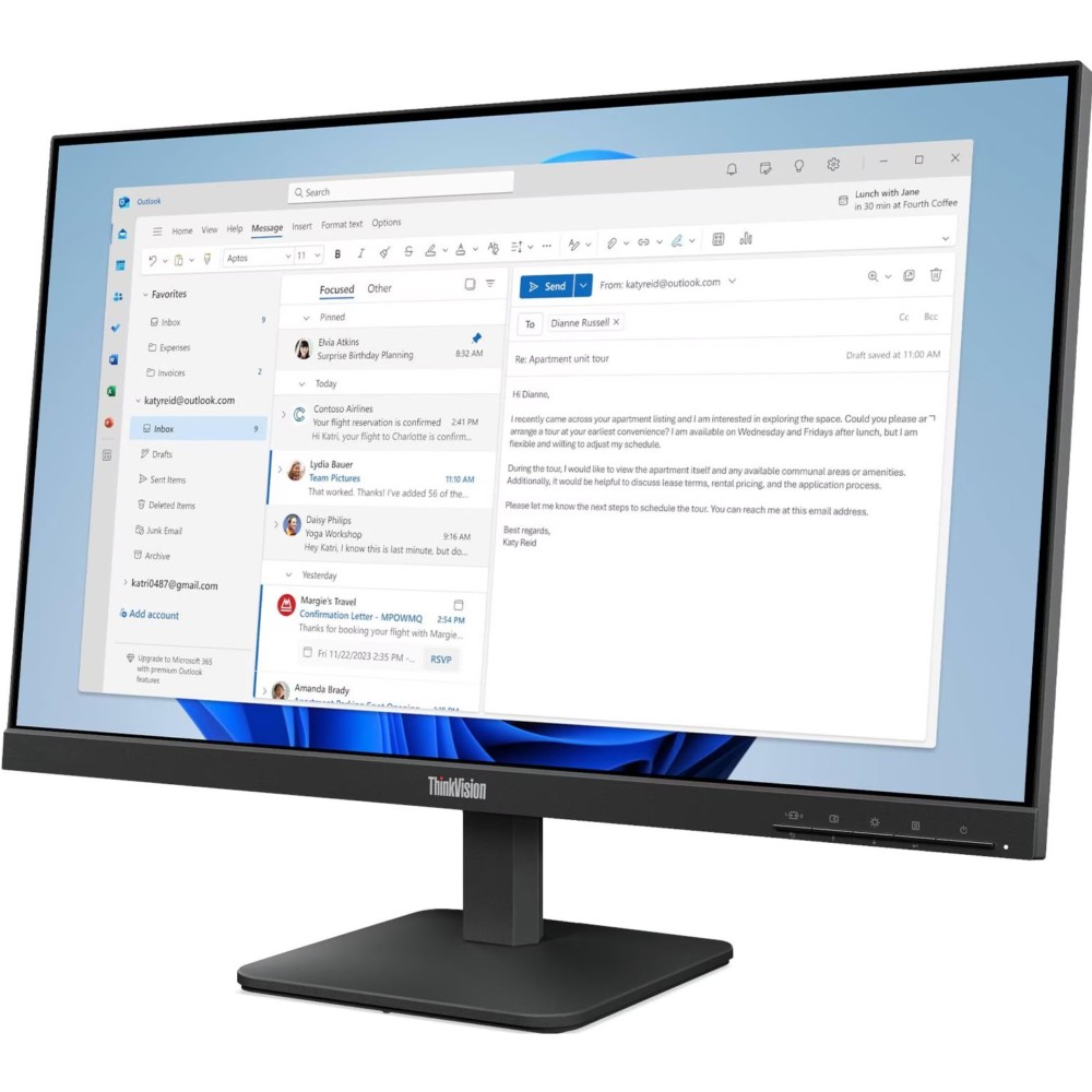 Монітор Lenovo S24-4e (64B5KAT1UA) фото №2