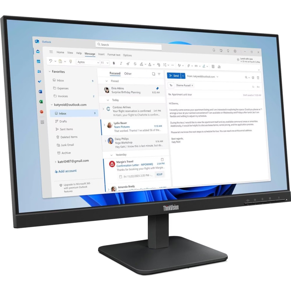 Монітор Lenovo S24-4e (64B5KAT1UA) фото №8