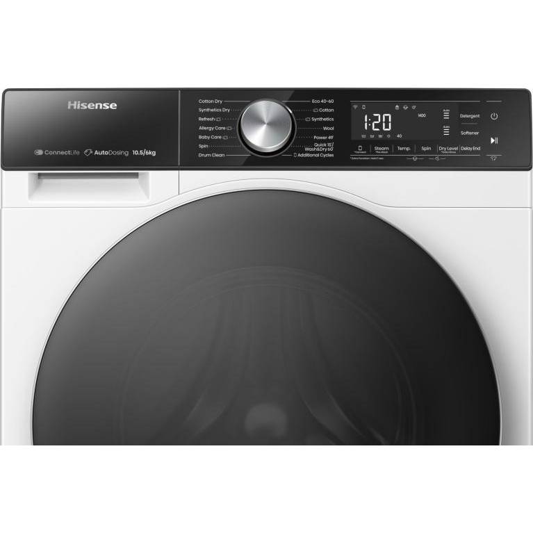 Пральна машина  Hisense WD5S1045BW/UA фото №6