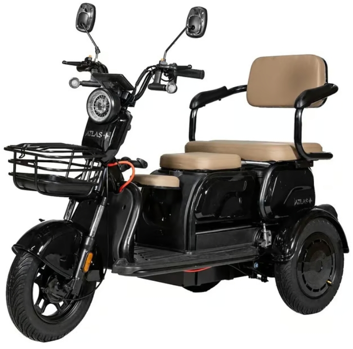 Електроскутер Atlas Elegant Trike 800W Black