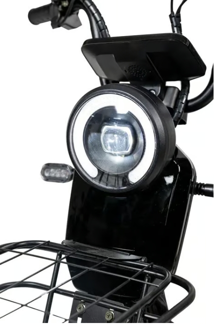Електроскутер Atlas Elegant Trike 800W Black фото №7