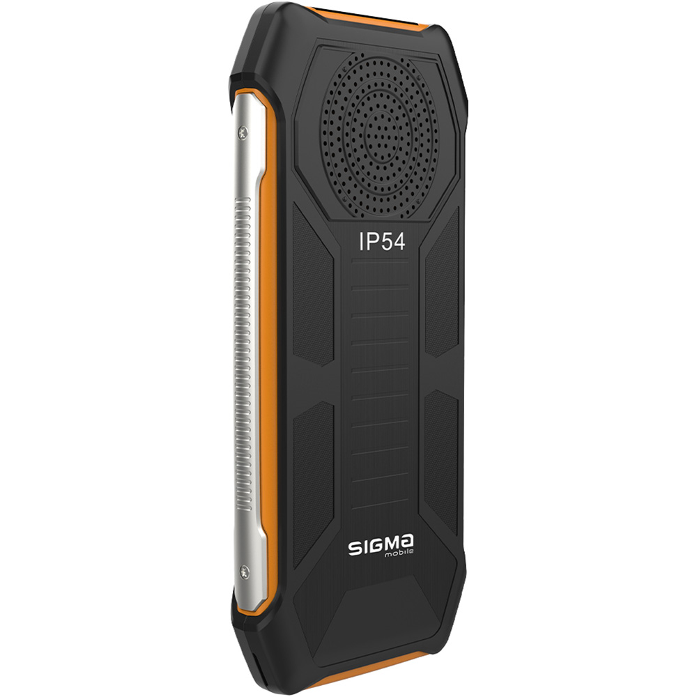 Мобільний телефон Sigma X-style 323 RAIN IP54 black-orange фото №5