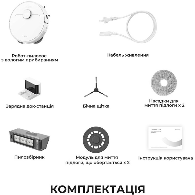 Пылесос робот Dreamе L40 фото №9