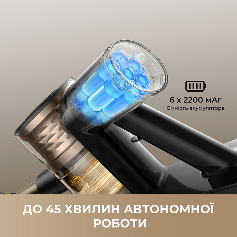 Пилосос акумуляторний Dreamе R10s Lite фото №4