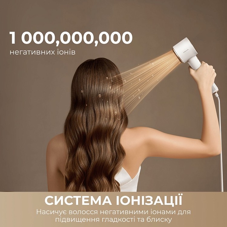 Фен Dreamе Grand High-Speed Hair Dryer White фото №4