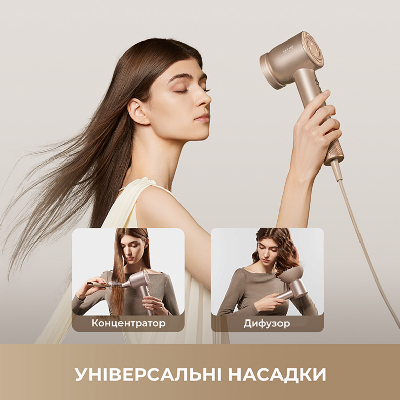 Фен Dreamе Glory Mix White (AHD18-WH) фото №2
