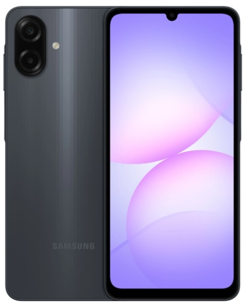 Смартфон Samsung Galaxy A07s 4/128Gb Black (SM-A077FZKGSEK)