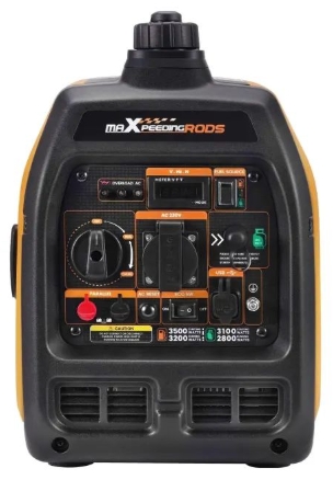 Генератор MaXpeedingRods MXR3800DF, інверторний, газ/бензин, 3.2kW, ручний старт (MXR3800DF) фото №3