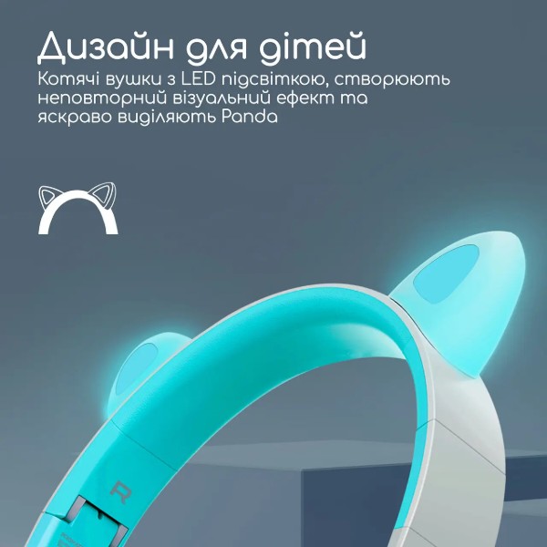 Наушники Promate panda.aqua фото №5