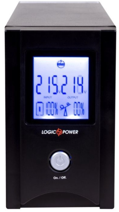 Джерело безперебійного живлення LogicPower UL850VA LCD (AVR) USB  (1456) фото №3