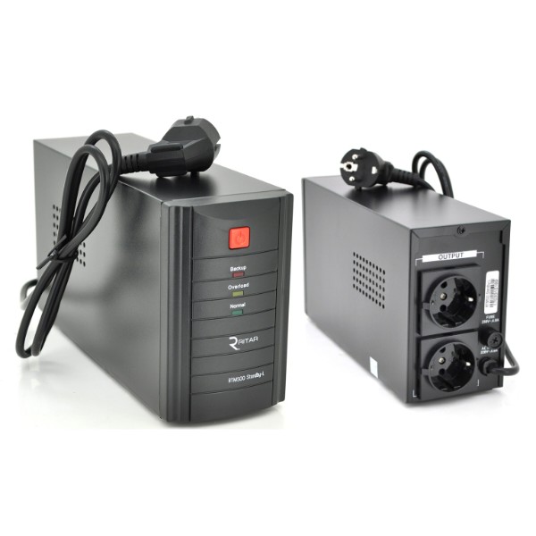 Джерело безперебійного живлення Ritar RTM500 (300W) Proxima-L (RTM500L) фото №6