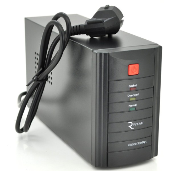 Джерело безперебійного живлення Ritar RTM500 (300W) Proxima-L (RTM500L) фото №4
