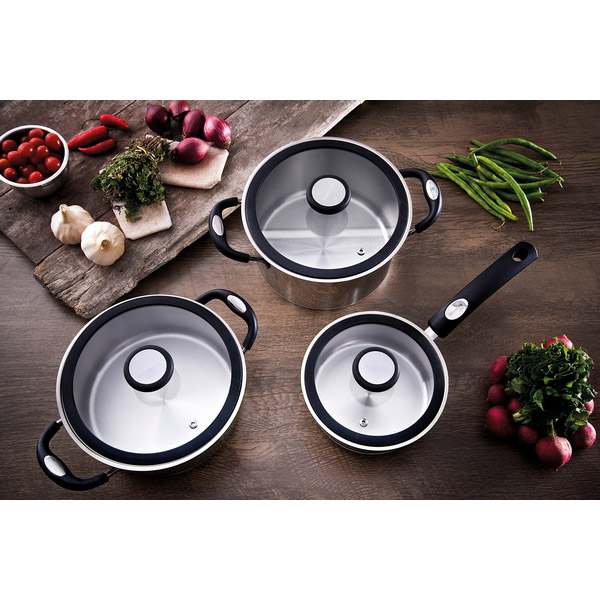 Кастрюля Tramontina Solar silicone 1.8 л (62124/163) фото №3