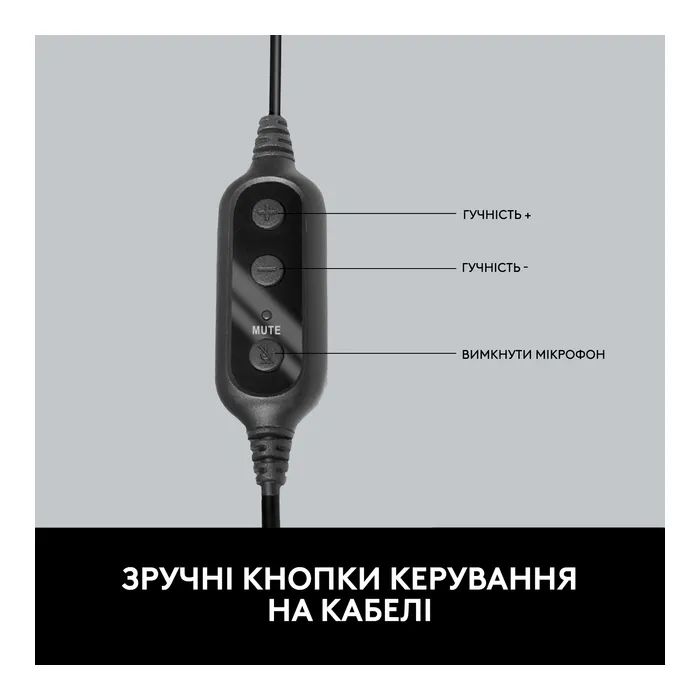 Навушники Logitech PC 960 Stereo Headset USB (981-000100) фото №2