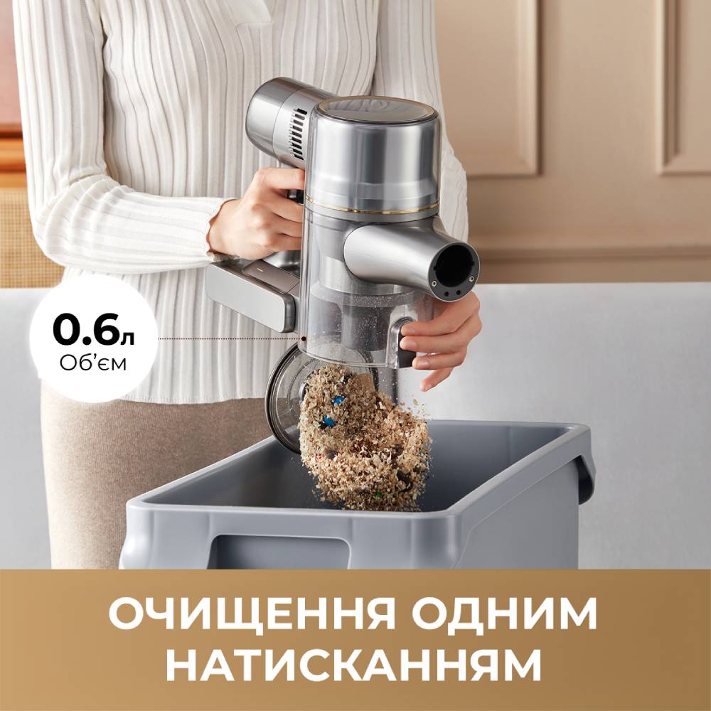 Пилосос акумуляторний Dreamе R20 Aqua (VTV21A) фото №4