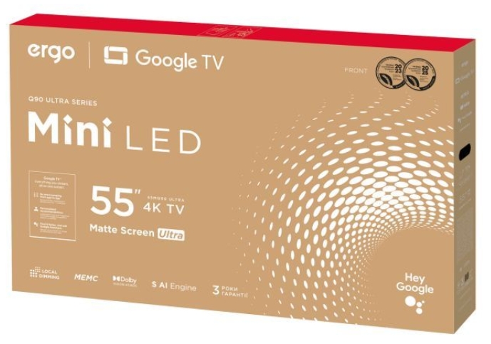 Телевізор Ergo 55MQ90 Ultra фото №11