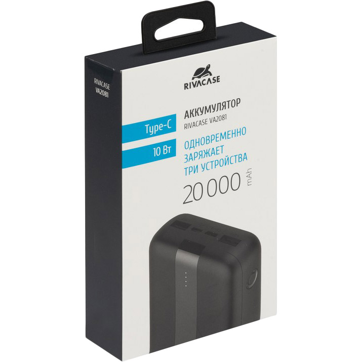 Мобильная батарея Riva Case RIVAPOWER VA2081 (Black) фото №13
