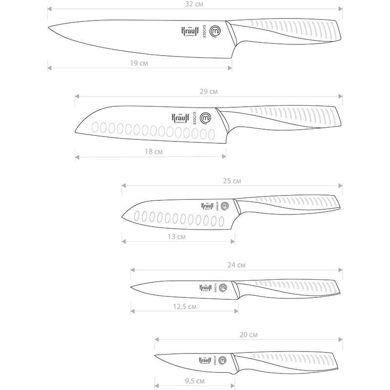 Набір ножів Krauff 29-305-262 фото №10