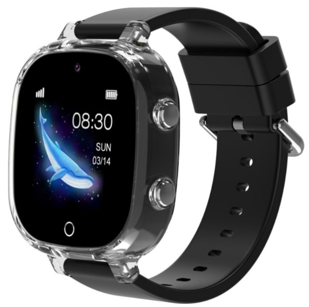 Смарт-часы Gelius GP-PK009 (Summer) GPS/4G/ESIM Black