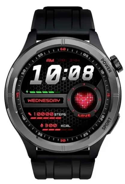 Смарт-часы Haylou Solar Neo (LS21) Black (Silicone   Braided strap) фото №2