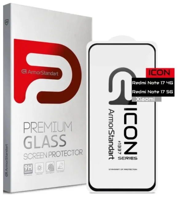 Защитное стекло Armorstandart Icon Xiaomi Redmi Note 17 4G / Note 17 5G (ARM92690)