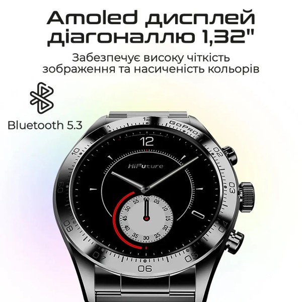 Смарт-годинник HiFuture gopro2.black фото №2