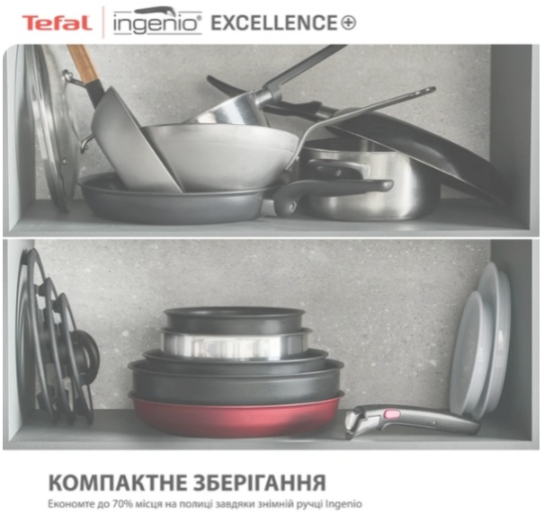 Набор посуды Tefal Ingenio Excellence  (P0009753) фото №4