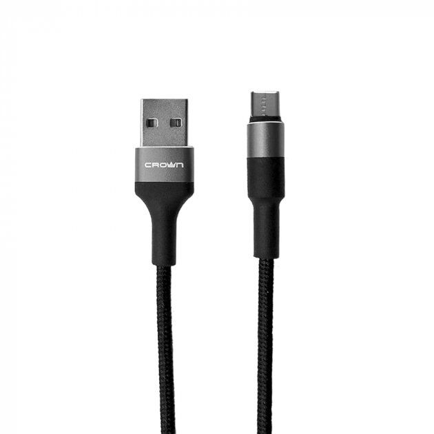 Дата кабель Crown CMCU 007 C Black grey Дата кабель Crown CMCU 007 C Black grey