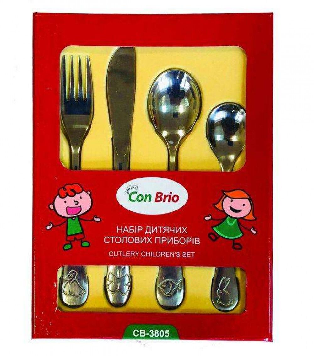 Посуд для дітей Con Brio CB-3805 Посуд для дітей Con Brio CB-3805