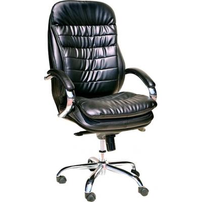 Офісне крісло ПРИМТЕКС ПЛЮС Valencia Сhrome D-5 Black (Valencia Chrome D-5)